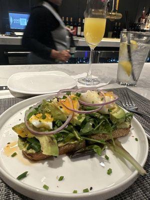 JAMMY EGGS & AVOCADO TOAST! Yeah!! Togarashi is a nice touch