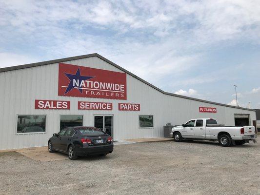 Nationwide Trailers of Tulsa provides trailer sales, service, and parts!