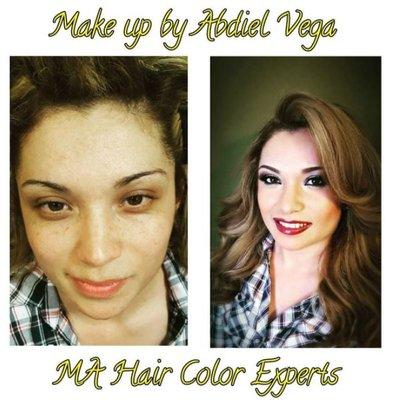 To schedule an appointment with our makeup artist, please call the salon for a consultation.