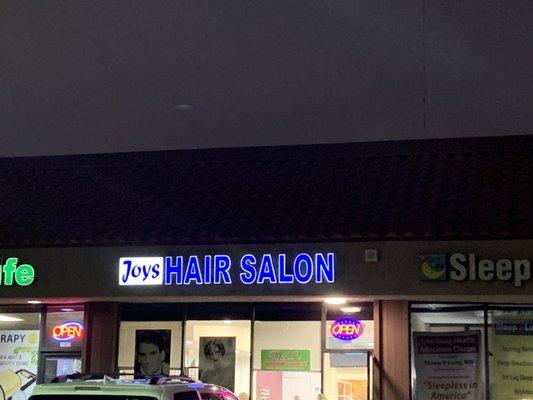 Babli inside Joy's Hair Salon