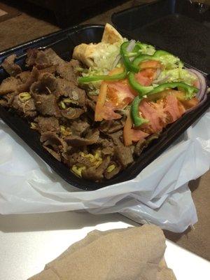 Gyro platter