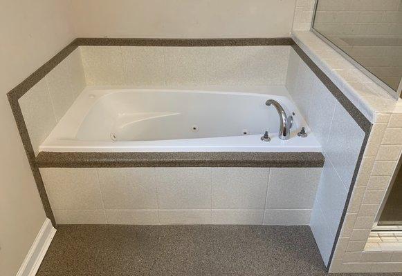 Tile and bathtub refinished