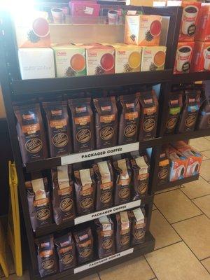 Keurig Hot cups, teas, and packaged coffees