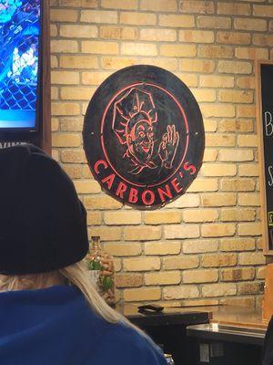 Carbone's sign!