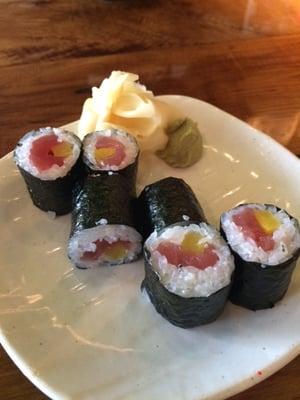 Tuna and Pickled Veggie roll