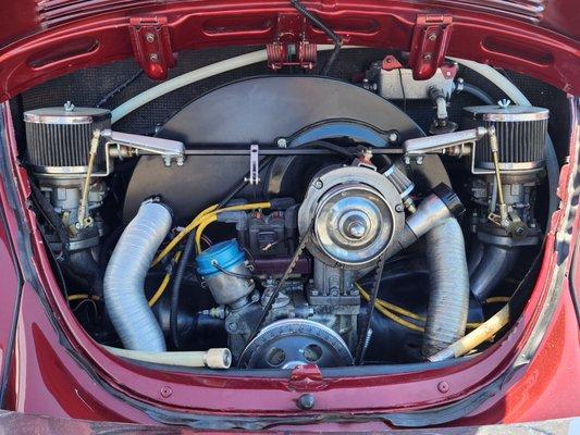 Dual carburetor VW