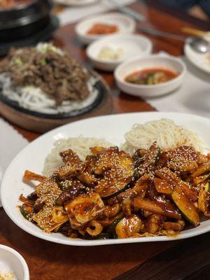 Spicy Stir Fried Squid