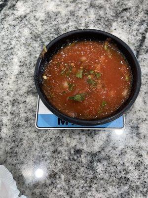 Salsa for tortilla chips