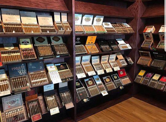 Come check out our humidor freshly stocked!!