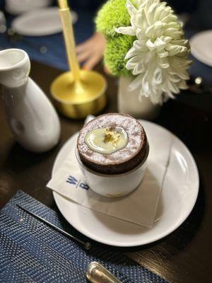 chocolate souffle