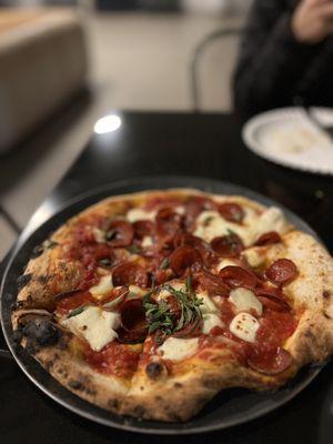 Pepperoni pizza