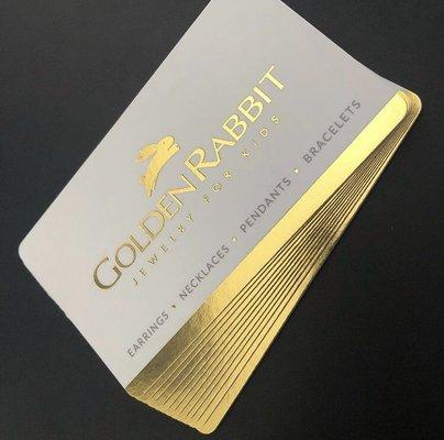 Gold Foil Business Cards