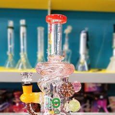 cheech glass mini recycler rig