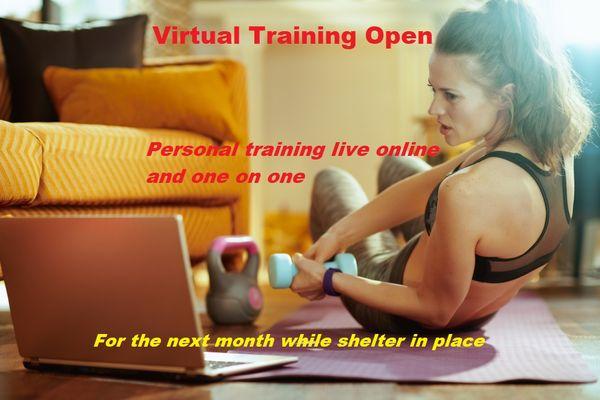 We are available to train you ONLINE! Minimal equipment needed.