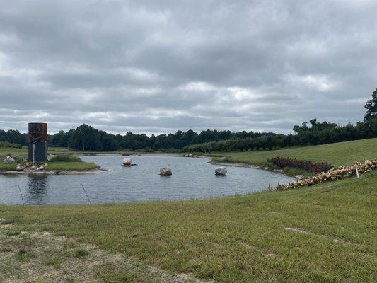 Gorgeous pond!