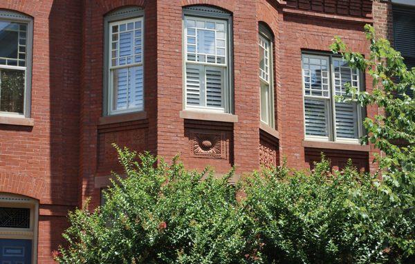 Historic brick and masonry point up and restoration