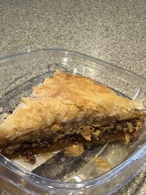 Baklava- so perfect! Absolutely delicious!