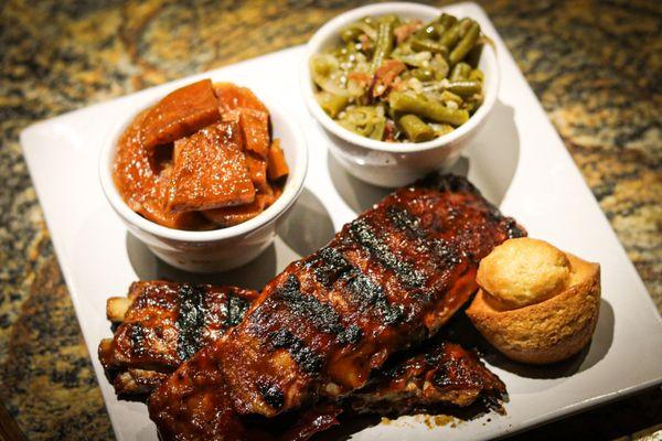 Smoked BBQ Rib Dinner