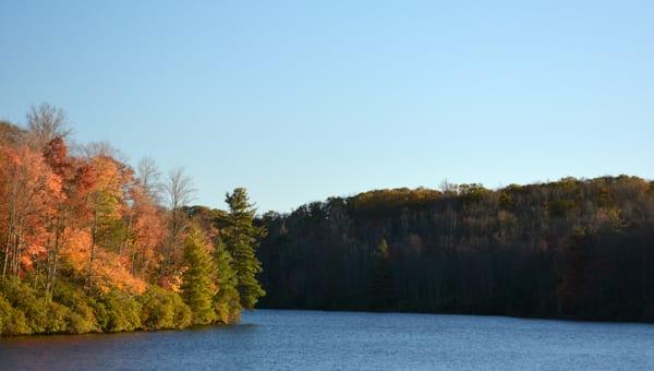 Tranquil Lake - Good place to relax.- Fall is beautiful