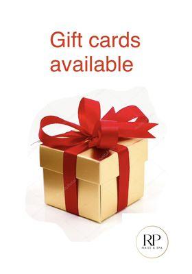 Gift cards Available