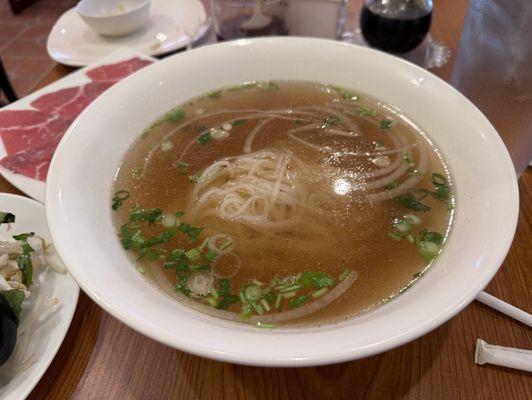 beef pho - slim rounds cut