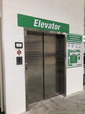 Menards Tanyard Station Elevator