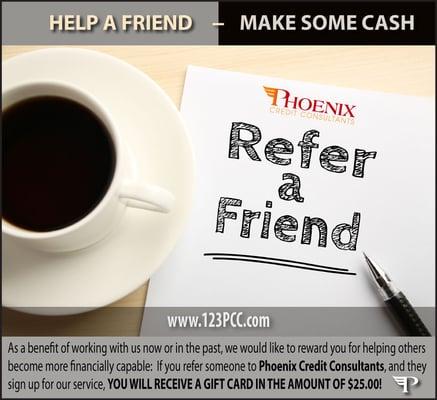 Find out about our awesome referral program!