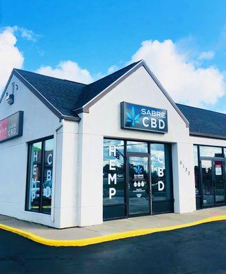 Sabre CBD Company retail store located in N. Syracuse