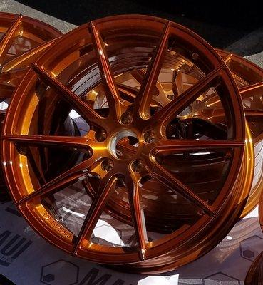 Translucent Copper Rims