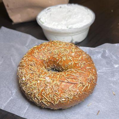 Rosemary Sea Salt Bagel