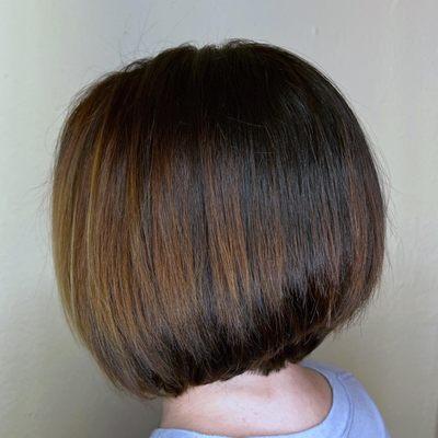 Bob haircuts of all kinds are classic and something that I truly love to custom cut for each person who wants this easy to style look