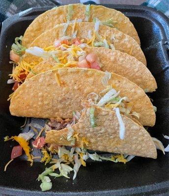 5 pack of tacos.