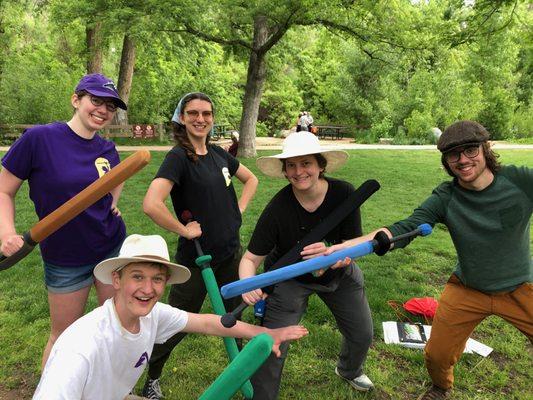 Our staff is ready for you!  Join us this summer for a kids larping experience like no other!