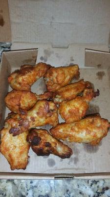 Fried wings were pretty awesome