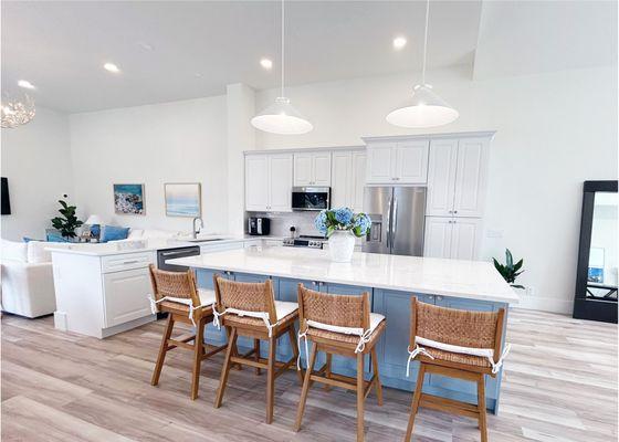 Coastal Kitchen Remodel