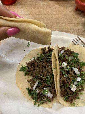 Steak taco