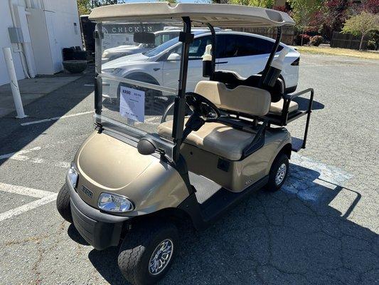 The golf cart I bought