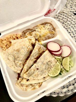 Quesadilla combo