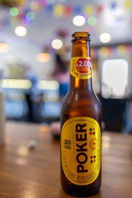 Poker Lager ($9)