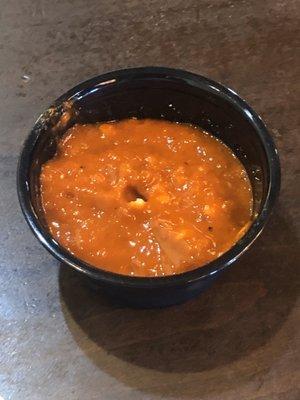 Extra chunky spicy hot sauce homemade