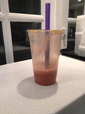 Red Bean bubble tea