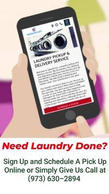 Too busy to get laundry done? No worries, we can handle your laundry, picked up and delivered