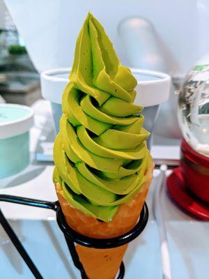 Matcha Soft Serve