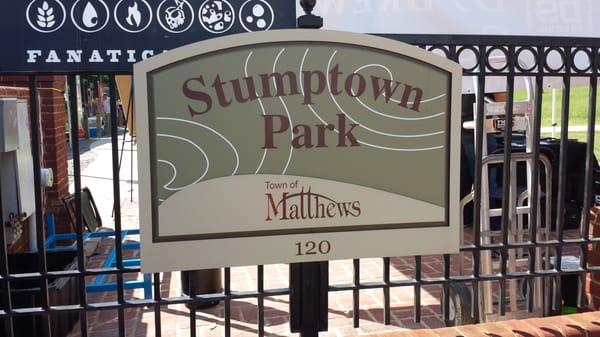 Stumptown Park in Matthews