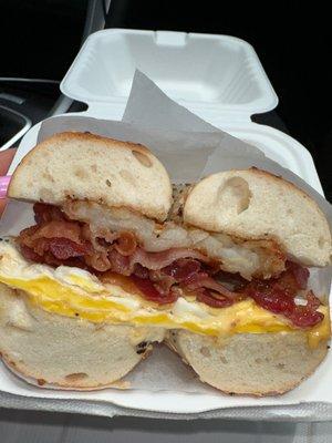 Bacon Bacon, Egg and Cheese Breakfast