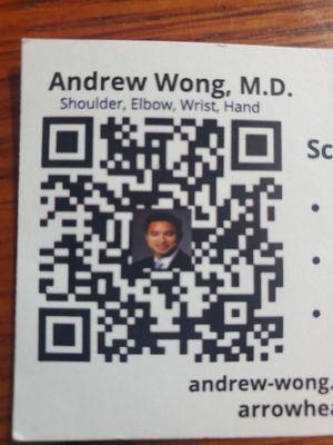 Dr Andrew Wong