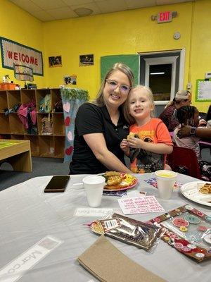 Donuts with Mom! Kids love it here!