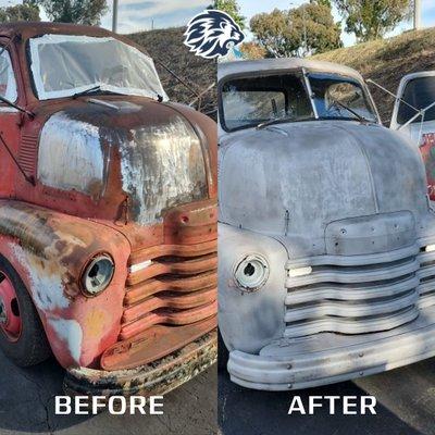 Automotive Sandblasting for a new look