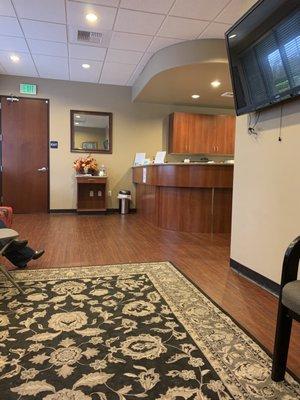 Waiting lobby of 4.0 Dental.