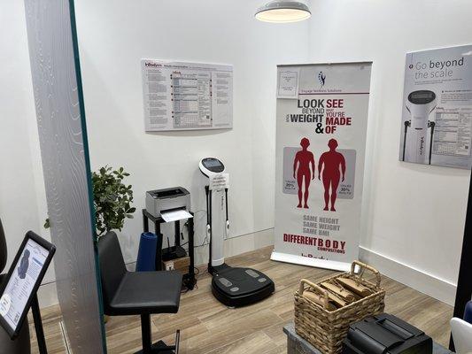 Body composition analysis service at LAIDBACK